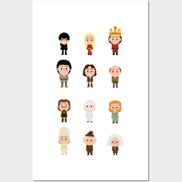 Princess Bride Friends Wall Art by Fall Down Tree